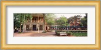 Tourist In Town Square, Williamsburg, Virginia, USA Fine Art Print