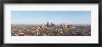 Aerial view of a cityscape, Kansas City, Missouri, USA Fine Art Print