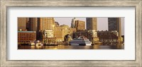 Buildings at the waterfront, Boston, Massachusetts Fine Art Print