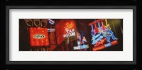 Neon Signs, Beale Street, Memphis, Tennessee, USA Fine Art Print