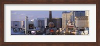 Hotels on the Strip Las Vegas NV Fine Art Print