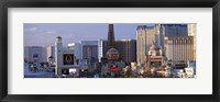 Hotels on the Strip Las Vegas NV Fine Art Print