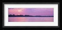 Sunset Mississippi River Memphis TN USA Fine Art Print