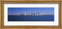 Skyscrapers in a city, San Diego, California Fine Art Print