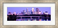 Minneapolis in Purple Fine Art Print