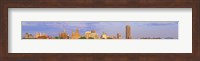 Buffalo skyline, Niagara River, Erie County, New York State Fine Art Print