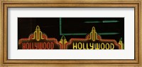 Hollywood Neon Sign Los Angeles CA Fine Art Print