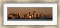 San Diego Skyline at Sunset Fine Art Print