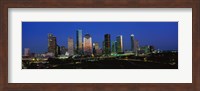 Houston, Texas Skyline at Night Fine Art Print