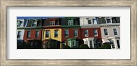 Row Houses Philadelphia PA Fine Art Print