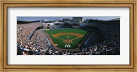 High angle view of a baseball stadium, Yankee Stadium, New York City, New York State, USA Fine Art Print