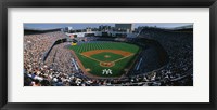 High angle view of a baseball stadium, Yankee Stadium, New York City, New York State, USA Fine Art Print