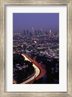 Hollywood Freeway Los Angeles CA Fine Art Print