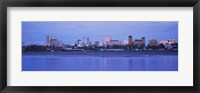 Buildings at the waterfront, Anchorage, Alaska, USA Fine Art Print