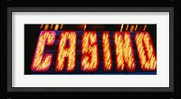 Casino Sign Las Vegas NV Fine Art Print