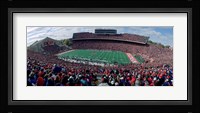 University Of Wisconsin Football Game, Camp Randall Stadium, Madison, Wisconsin, USA Fine Art Print