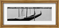 Gondola in a lake, Oakland, California, USA Fine Art Print