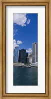 Low angle view of skyscrapers, Manhattan Fine Art Print