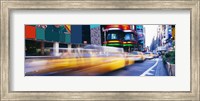 Yellow Cabs in Times Square, NYC Fine Art Print