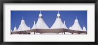 Roof of a terminal building at an airport, Denver International Airport, Denver, Colorado, USA Fine Art Print