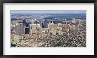 Aerial view of a city, Philadelphia, Pennsylvania Fine Art Print
