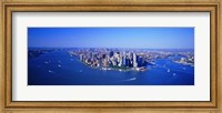 Aerial Lower Manhattan New York City NY Fine Art Print