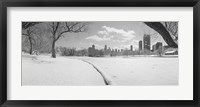 Buildings in a city, Lincoln Park, Chicago, Illinois, USA Fine Art Print