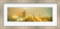 USA, Georgia, Atlanta, Fog in Atlanta Fine Art Print