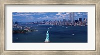 Statue of Liberty with New York City Skyline Fine Art Print
