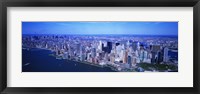 Aerial, Lower Manhattan, NYC, New York City, New York State, USA Fine Art Print