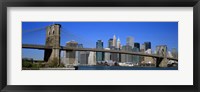 USA, New York, Brooklyn Bridge Fine Art Print
