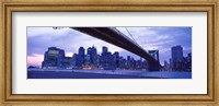 Brooklyn Bridge and New York City Skyline Fine Art Print