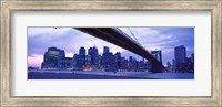 Brooklyn Bridge and New York City Skyline Fine Art Print