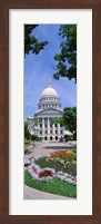 USA, Wisconsin, Madison, State Capital Building Fine Art Print