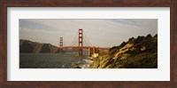 Bridge over a bay, Golden Gate Bridge, San Francisco, California Fine Art Print