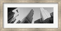 Low angle view of buildings, Sears Tower, Chicago, Illinois, USA Fine Art Print