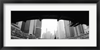 Low angle view of buildings, Chicago, Illinois, USA Fine Art Print