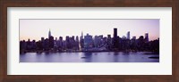 USA, New York State, New York City, Skyscrapers in a city Fine Art Print