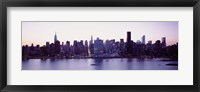 USA, New York State, New York City, Skyscrapers in a city Fine Art Print