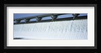 USA, Ohio, Columbus, Big Walnut Creek, Low angle view of a Dam Fine Art Print