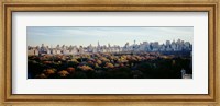 View Over Central Park, Manhattan, NYC, New York City, New York State, USA Fine Art Print