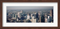 High angle view of Atlanta, Georgia, USA Fine Art Print