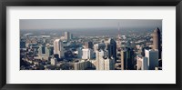 High angle view of Atlanta, Georgia, USA Fine Art Print