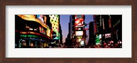 Times Square, New York City at night Fine Art Print