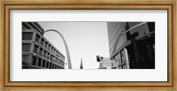 Low Angle View Of Buildings, St. Louis, Missouri, USA Fine Art Print