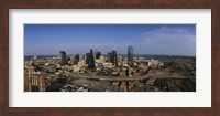 Aerial view of a city, Dallas, Texas, USA Fine Art Print