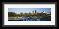 City At Dusk, Memphis, Tennessee, USA Fine Art Print