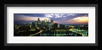 Minneapolis At Dusk, Minnesota Fine Art Print