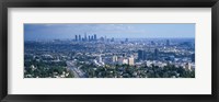 Aerial view of a city, Los Angeles, California, USA Fine Art Print