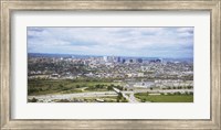 Aerial view of a city, Newark, New Jersey, USA Fine Art Print